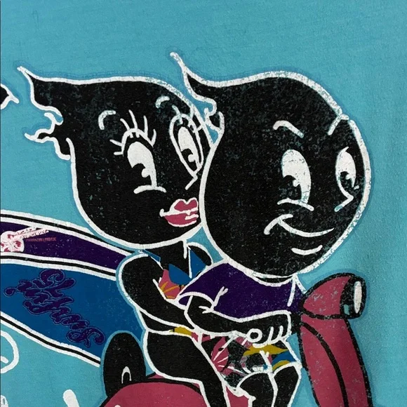 Y2K Graphic Cartoon Surf Tee Jack & Jones Beach Skate Graphic L - Picture 6 of 10